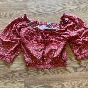 American Eagle Blouse Size M